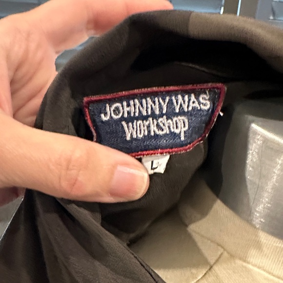 Johnny Was Black Floral Embroidered Blouse - Picture 6 of 6